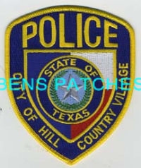 TEXAS,HILL COUNTRY VILLAGE POLICE 1